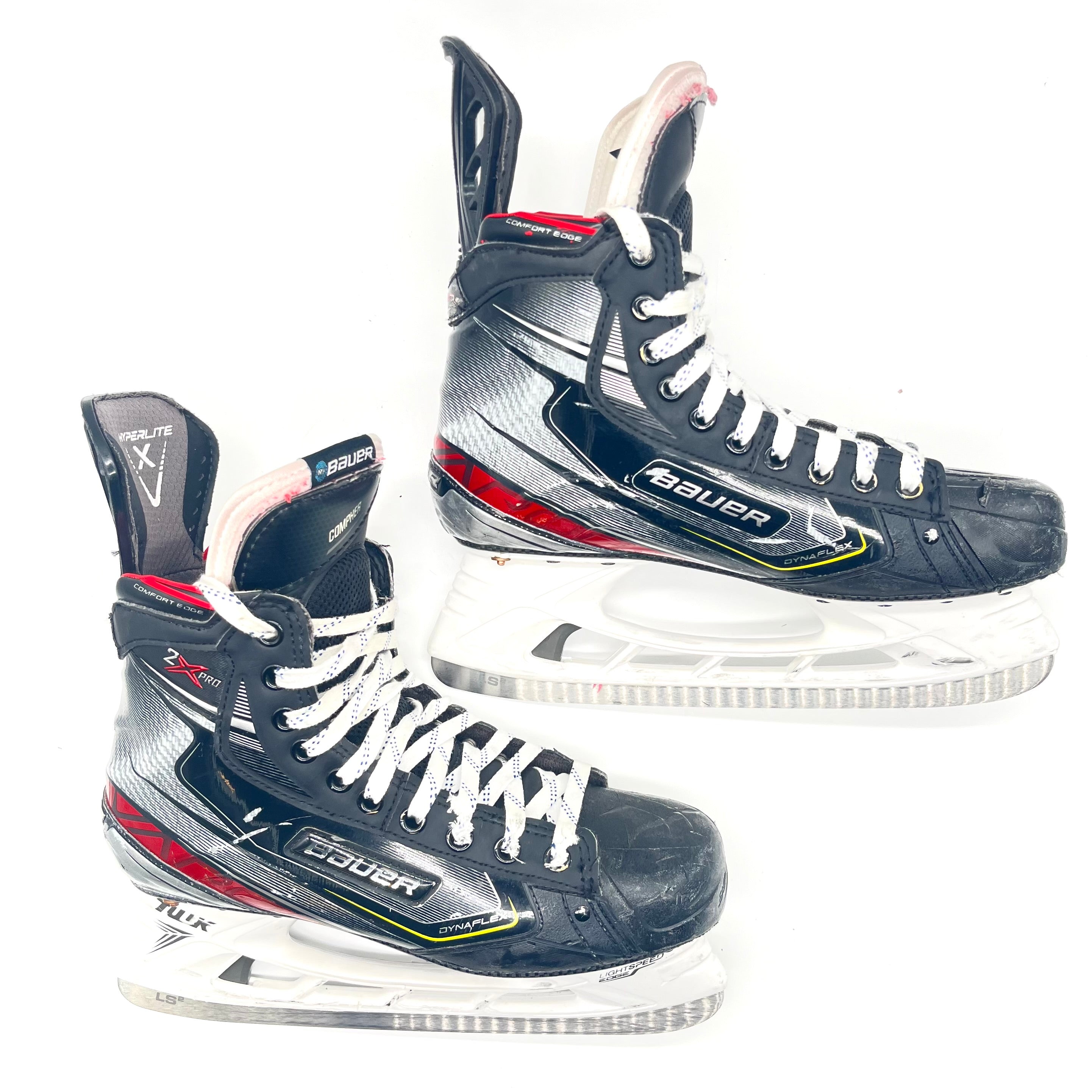 Bauer Vapor 2X Pro – Patins de hockey d'occasion NHL Pro Stock – JT Compher